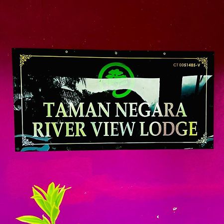 Taman Negara River View Lodge Kuala Tahan Exterior foto